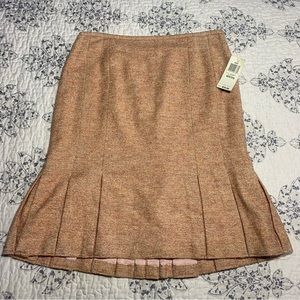 Y2k deadstock peach midi skirt